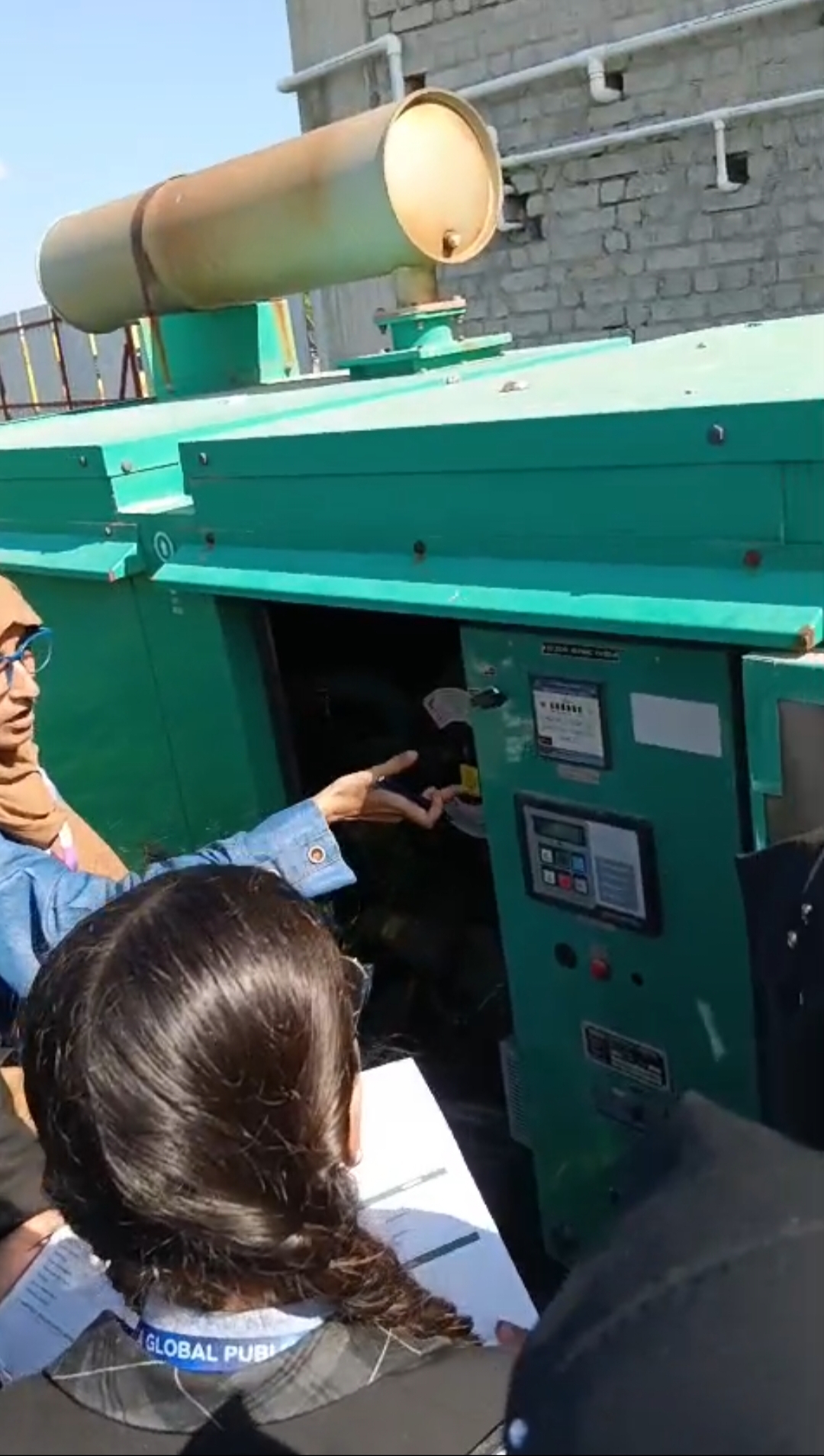 Green Roots, Bright Future: Planting and Energy Audit Project at Jaza Global Public School - Photo 2